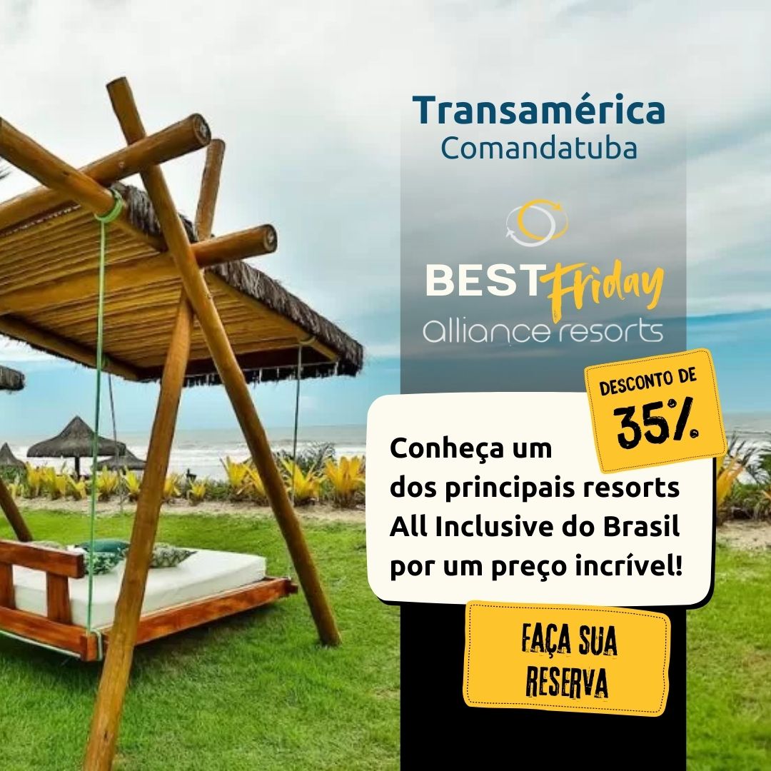 black friday Transamérica Comandatuba