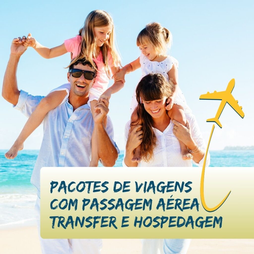 Pacotes de viagens com passagens aéreas